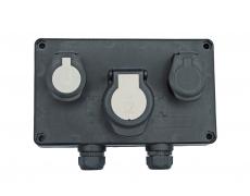 Platin 3 plugs with cable gland